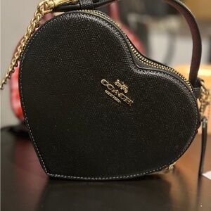 NWT Coach heart crossbody bag